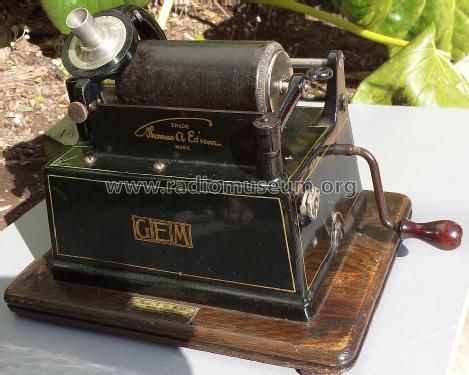 Phonograph GEM; Edison, Thomas A., (ID = 1714912) TalkingM
