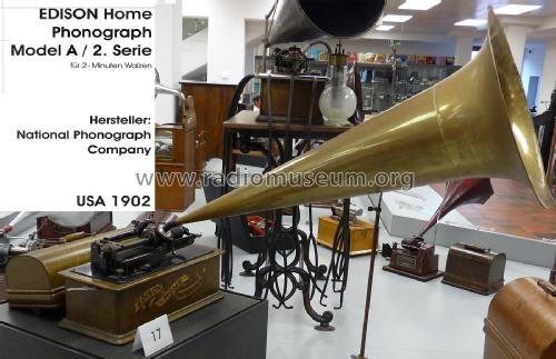 Phonograph Standard A; Edison, Thomas A., (ID = 2155649) TalkingM
