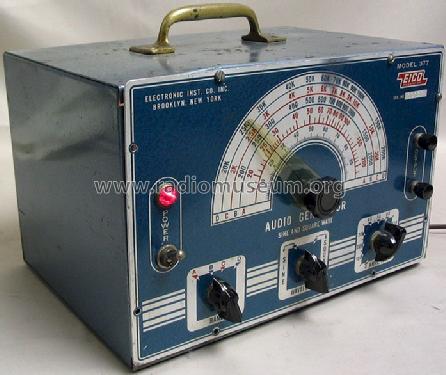 Audio Generator 377; EICO Electronic (ID = 216767) Equipment