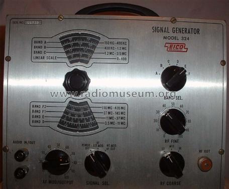 Signal Generator 324; EICO Electronic (ID = 812416) Equipment