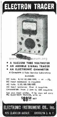 Signal Tracer Electron Tracer w/ VTVM; EICO Electronic (ID = 1932086) Equipment