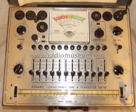 Tube & Transistor-Tester Deluxe 666; EICO Electronic (ID = 1811415) Equipment