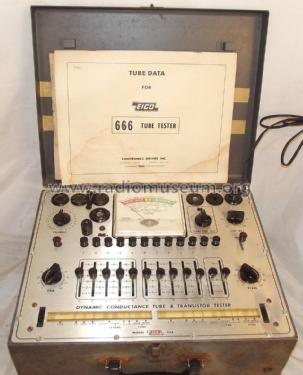 Tube & Transistor-Tester Deluxe 666; EICO Electronic (ID = 1811439) Equipment