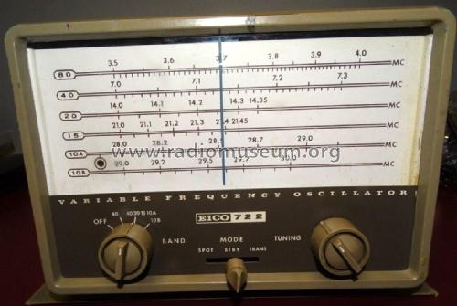 Variable Frequency Oscillator 722; EICO Electronic (ID = 2795210) Amateur-D