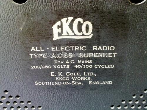 AC85; Ekco, E.K.Cole Ltd.; (ID = 1696391) Radio
