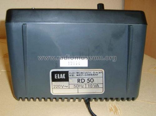 RD50; Elac Electroacustic (ID = 1212405) Radio