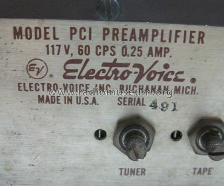 Preamplifier PC-1; Electro-Voice Inc.; (ID = 2703742) Ampl/Mixer