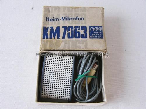 Heim-Mikrofon KM7063; Elektro-Akustik (ID = 2231731) Microphone/PU