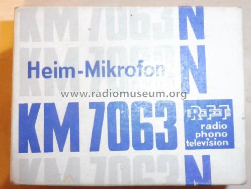 Heim-Mikrofon KM7063; Elektro-Akustik (ID = 2439560) Microphone/PU