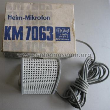 Heim-Mikrofon KM7063; Elektro-Akustik (ID = 602403) Microphone/PU
