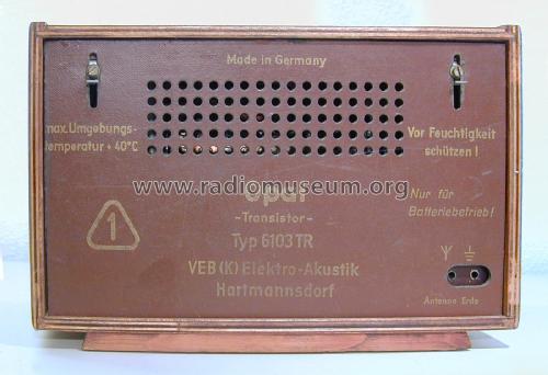 Opal 6103TR; Elektroakustik (ID = 1857919) Radio