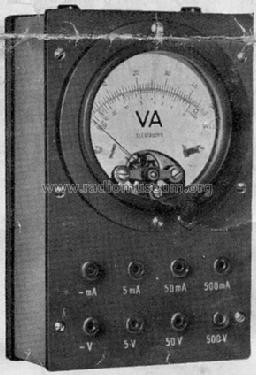 Universal-Rundfunkmeßgerät U38; Elektrodyn, Ing. (ID = 187523) Equipment