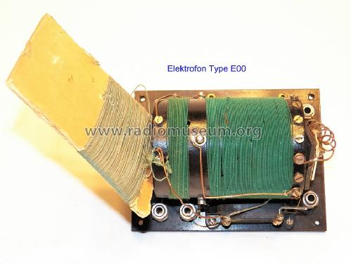 Crystal Receiving Set E00; Elektrofon A.B.; (ID = 1531040) Crystal