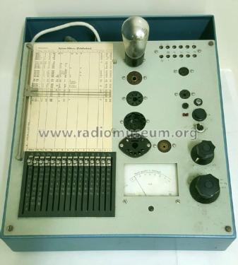 Röhrenprüfgerät RPG64A; Elektromess Dresden; (ID = 2197901) Equipment