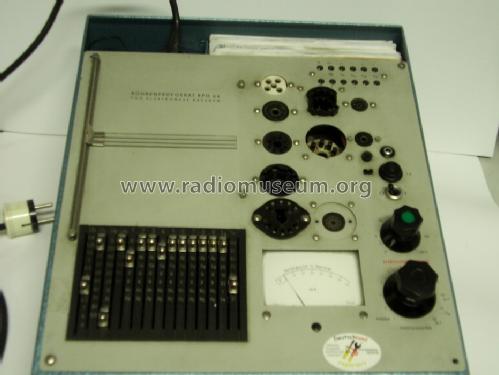 Röhrenprüfgerät RPG64A; Elektromess Dresden; (ID = 439860) Equipment