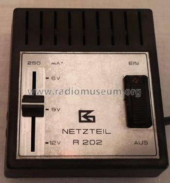 Netzteil R 202; Elektronik Gießübel, (ID = 2785306) Power-S