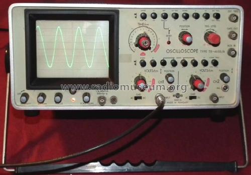 Dual Beam Oscilloscope 1568/A TR-4655/A); EMG, Orion-EMG, (ID = 969328) Equipment