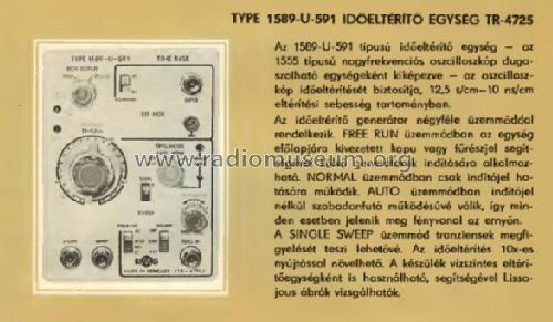 Dual Time Base 1589-U-591 / TR-4725; EMG, Orion-EMG, (ID = 909698) Equipment