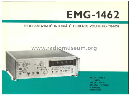 Integrating Digital Voltmeter 1462 / TR-1659; EMG, Orion-EMG, (ID = 907159) Equipment