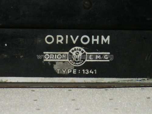 Orivohm 1341; EMG, Orion-EMG, (ID = 350097) Equipment