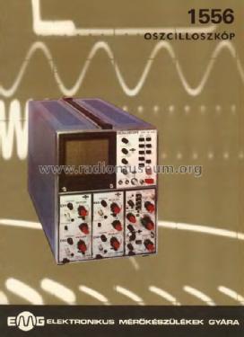 Oscilloscope 1556 / TR-4658; EMG, Orion-EMG, (ID = 909832) Equipment