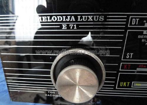 Melodija Luxus - Melodija lyxys E71; Ei, Elektronska (ID = 1250787) Radio