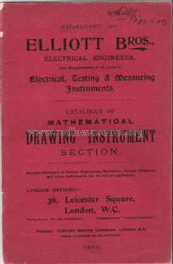 Wattmeter - Single Phase ; Elliot Brothers Ltd. (ID = 1432856) Equipment