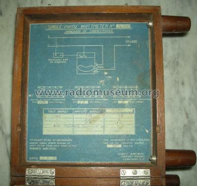 Wattmeter - Single Phase ; Elliot Brothers Ltd. (ID = 1432860) Equipment