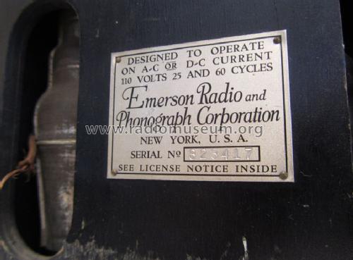 410 'Mickey Mouse' Ch= A-4; Emerson Radio & (ID = 1200419) Radio