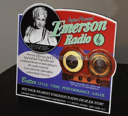 BD197 'Mae West' Ch= BD; Emerson Radio & (ID = 2697446) Radio