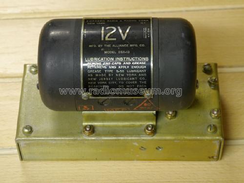 Dynamotor DM-34-; Emerson Radio & (ID = 1506810) Military