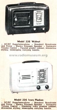 EC336 Ch= EC; Emerson Radio & (ID = 1408241) Radio