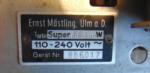 561-W; Emud, Ernst Mästling (ID = 2344353) Radio
