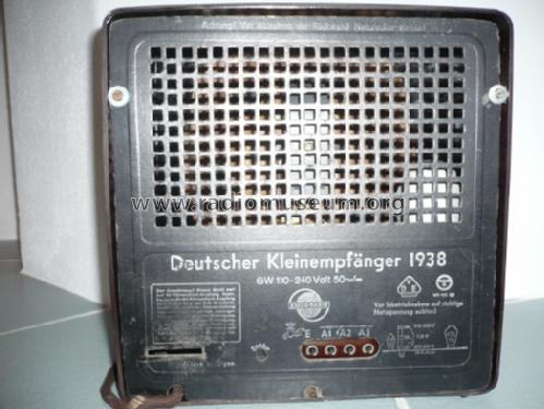 Deutscher Kleinempfänger 1938 DKE38; Emud, Ernst Mästling (ID = 1426188) Radio