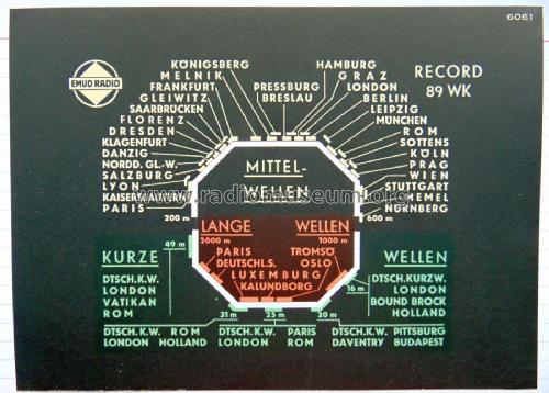 Record 89-WK; Emud, Ernst Mästling (ID = 2559195) Radio