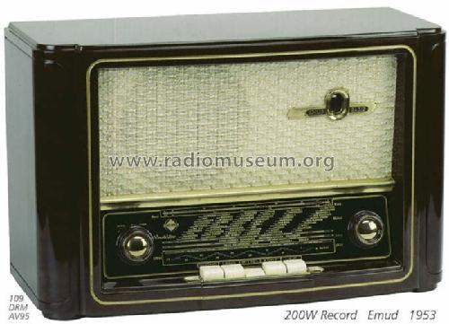 Record 200W; Emud, Ernst Mästling (ID = 211) Radio