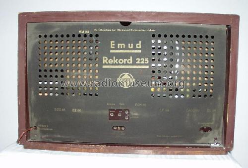 Rekord 225W; Emud, Ernst Mästling (ID = 621821) Radio
