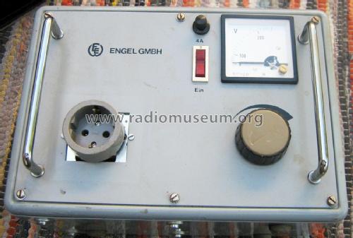Regel-Trenntransformator TR8-1; Engel GmbH FEM, HSGM (ID = 2527484) Ausrüstung