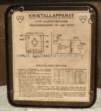 Hjärteress ; Eric Sundberg AB, (ID = 352256) Crystal