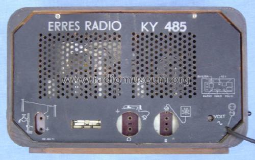 KY485; Erres, Van der Heem (ID = 164712) Radio