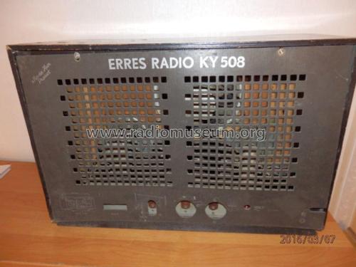 KY-508; Erres, Van der Heem (ID = 1977728) Radio