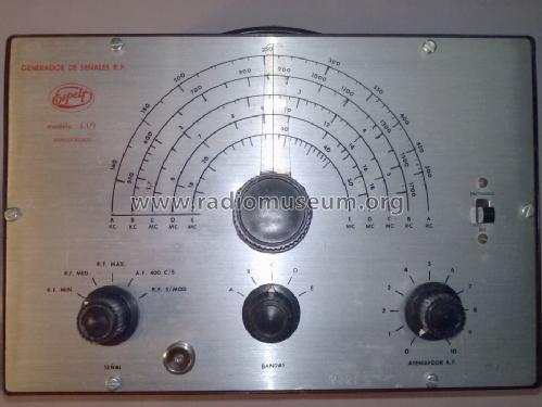 Generador de señales RF J-1/T; Espelt, Argentina (ID = 1655882) Equipment