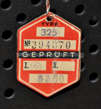 325 ; Eumig, Elektrizitäts (ID = 1968669) Radio