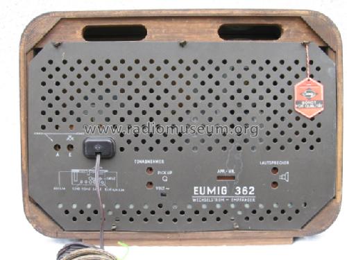 362; Eumig, Elektrizitäts (ID = 132530) Radio