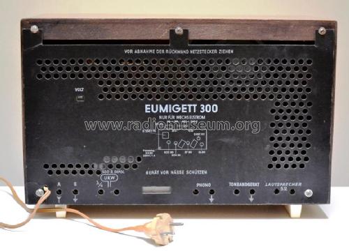 Eumigett 300 387W ; Eumig, Elektrizitäts (ID = 2127960) Radio