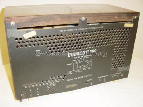 Eumigett 300 387W ; Eumig, Elektrizitäts (ID = 99064) Radio