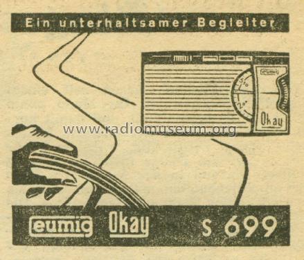 Okay 331 ; Eumig, Elektrizitäts (ID = 736613) Radio