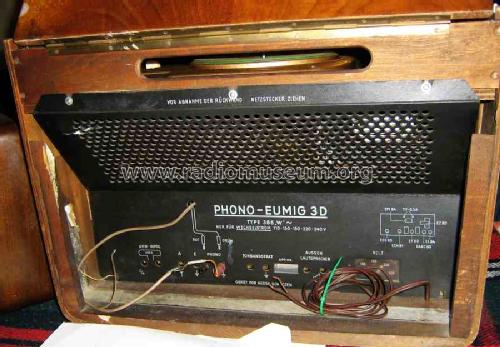 Phono Eumig 3D 386W; Eumig, Elektrizitäts (ID = 508238) Radio