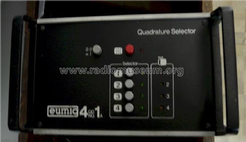 Steuergerät Quadrature Selector 4QDNG/1A; Eumig, Elektrizitäts (ID = 1189987) Misc