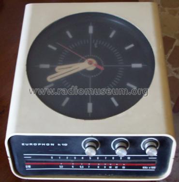 Radioorologio H10; Europhon; Milano (ID = 1283205) Radio